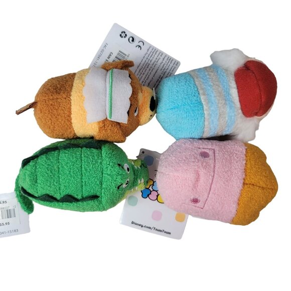 Disney Peter Pan Mini Plush Lot of 10 Tinkerbell Captain Hook John Tsum Tsum NEW - Picture 15 of 16